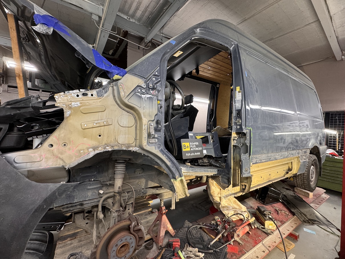 Mercedes Sprinter & Van Collision Repair & Insurance Claims – San Diego